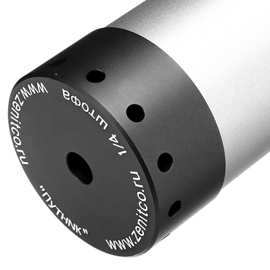 GK Tactical DTK Putnik Aluminium Mock Silencer 24mm+ / 14mm- schwarz Bild 4