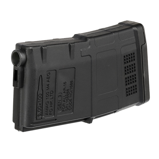 Ares M4 / M16 AMAG Magazin Mid-Cap 100 Schuss Short-Type schwarz