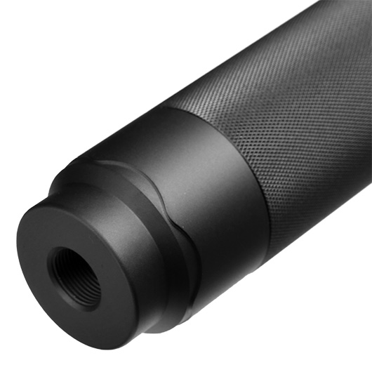 Silverback Desert Tech SRS QD DTSS .30 Aluminium Silencer 14mm- schwarz Bild 5