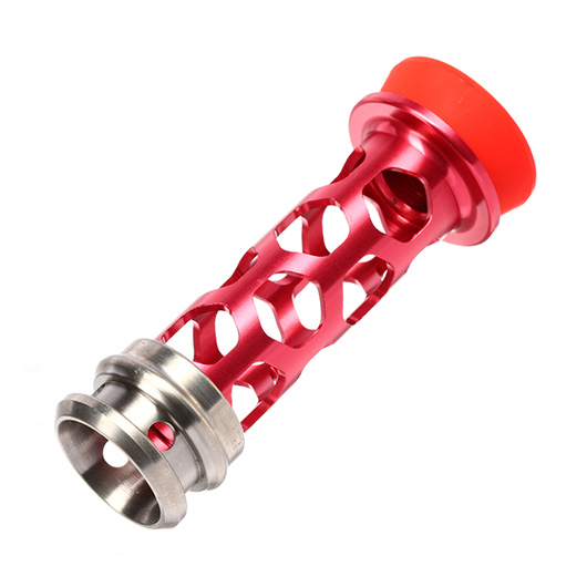 Ares C.P.S.B. Titanium / Aluminium Ultra Light Piston f. Ares Striker rot - Type D - Large Volume Bild 1