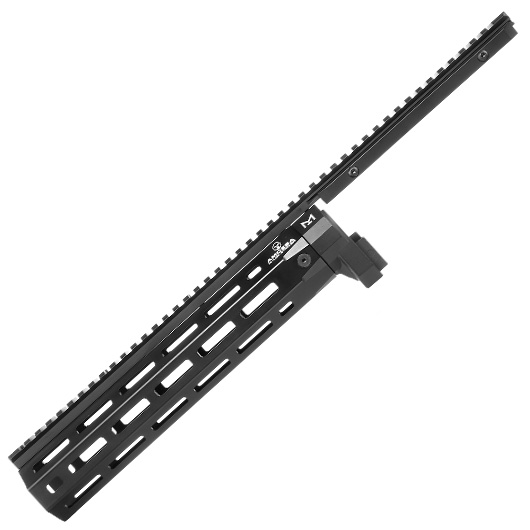 Ares Amoeba M-LOK CNC Aluminium Railed Handguard f. Striker Gewehrserie schwarz Bild 1