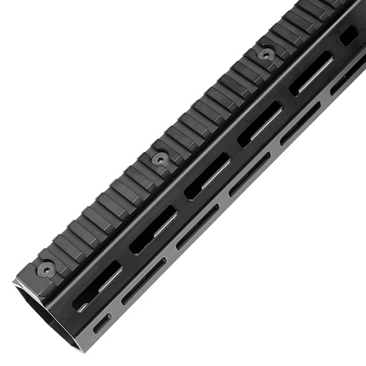 Ares Amoeba M-LOK CNC Aluminium Railed Handguard f. Striker Gewehrserie schwarz Bild 5