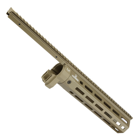 Ares Amoeba M-LOK CNC Aluminium Railed Handguard f. Striker Gewehrserie Dark Earth Bild 3