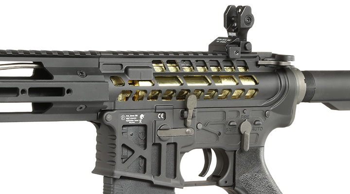 King Arms M4 TWS M-LOK V2 Carbine Elite Vollmetall S-AEG 6mm BB schwarz - Limited Edition Bild 7