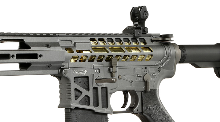 King Arms M4 TWS M-LOK V2 Carbine Elite Vollmetall S-AEG 6mm BB Gunmetal Grey - Limited Edition Bild 7