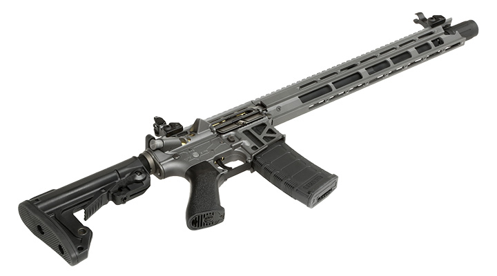 King Arms M4 TWS M-LOK V2 Rifle Elite Vollmetall S-AEG 6mm BB Gunmetal Grey - Limited Edition Bild 4