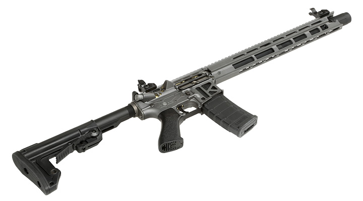 King Arms M4 TWS M-LOK V2 Rifle Elite Vollmetall S-AEG 6mm BB Gunmetal Grey - Limited Edition Bild 5
