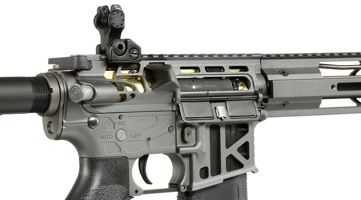 King Arms M4 TWS M-LOK V2 Rifle Elite Vollmetall S-AEG 6mm BB Gunmetal Grey - Limited Edition Bild 8