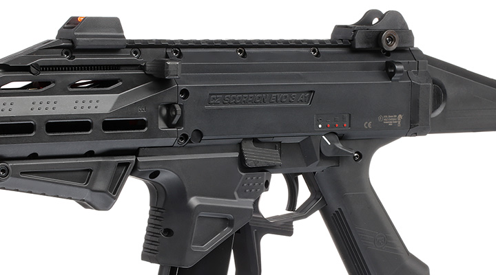 ASG CZ Scorpion EVO 3 ATEK Sub Machine Gun S-AEG 6mm BB schwarz Bild 8