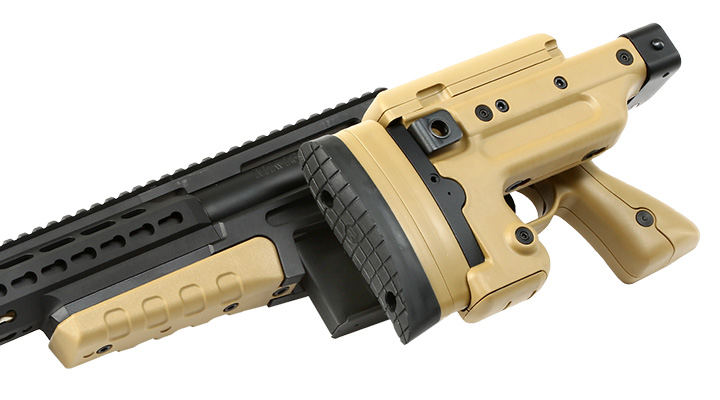 ASG / Archwick Accuracy Int. USMC MK13 Compact Bolt Action Snipergewehr Springer 6mm BB Tan Bild 11