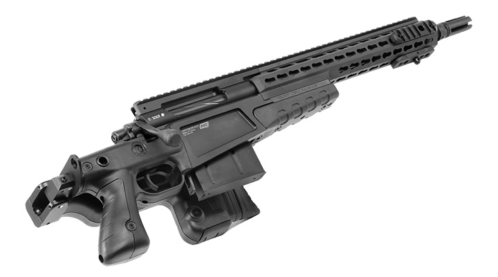 ASG / Archwick Accuracy Int. USMC MK13 Compact Bolt Action Snipergewehr Springer 6mm BB schwarz Bild 4
