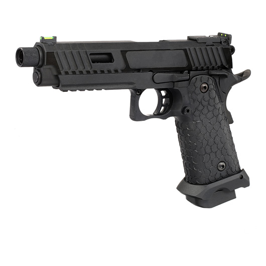 KLI Hi-Capa 5.1 Baba Yaga Airsoftpistole Vollmetall CO2BB 6mm BB Blackout Edition