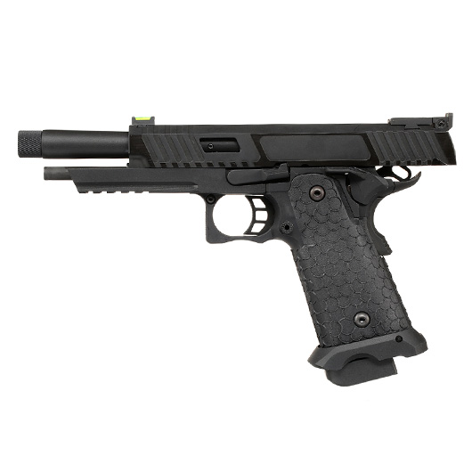 KLI Hi-Capa 5.1 Baba Yaga Airsoftpistole Vollmetall CO2BB 6mm BB Blackout Edition Bild 2