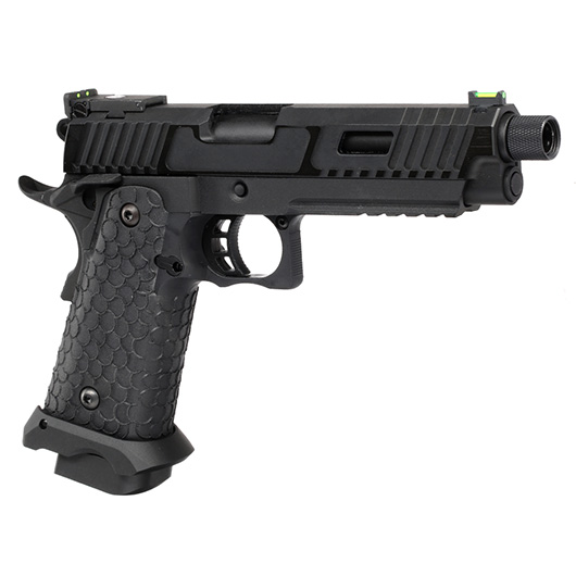 KLI Hi-Capa 5.1 Baba Yaga Airsoftpistole Vollmetall CO2BB 6mm BB Blackout Edition Bild 7