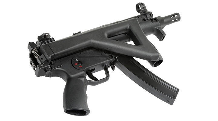 Ersatzteilset SRC SR5 PDW SMG Vollmetall CO2 BlowBack 6mm BB schwarz Bild 4