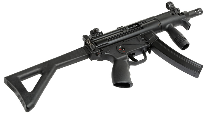 Ersatzteilset SRC SR5 PDW SMG Vollmetall CO2 BlowBack 6mm BB schwarz Bild 5
