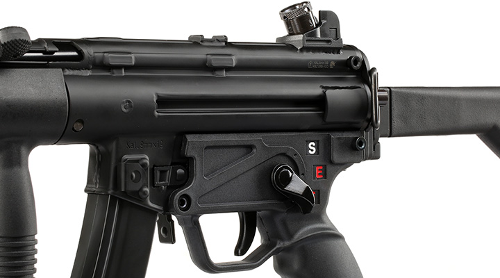 Ersatzteilset SRC SR5 PDW SMG Vollmetall CO2 BlowBack 6mm BB schwarz Bild 7