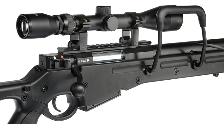 Well MB4420D SV-98 Snipergewehr inkl. Zweibein / Zielfernrohr Springer 6mm BB schwarz Bild 7