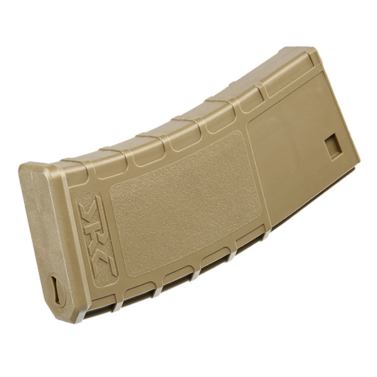 SRC M4 / M16 Combat-Style Polymer-Magazin Mid-Cap 140 Schuss Desert Tan Bild 1