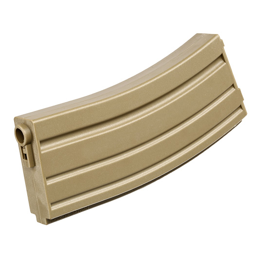 SRC M4 / M16 Polymer-Magazin Mid-Cap 140 Schuss Desert Tan