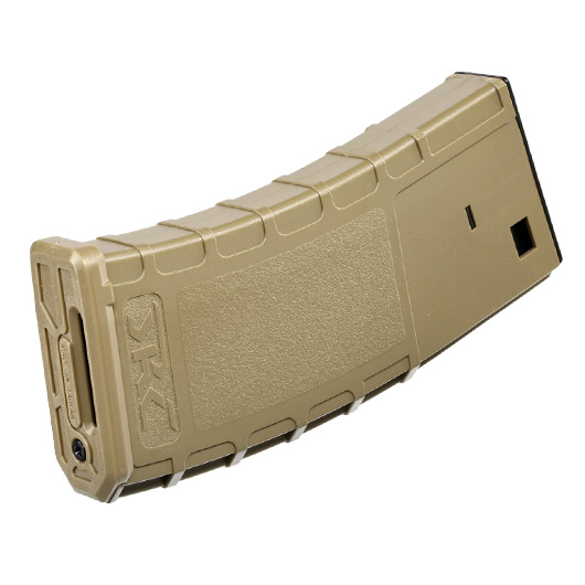 SRC M4 / M16 Combat-Style Polymer-Magazin Low-Cap 70 Schuss Desert Tan Bild 1