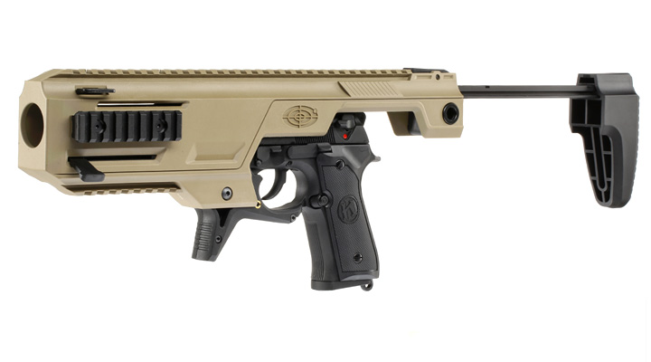 SRC SR92 / M92 SMG Carbine Conversion Kit Desert Tan