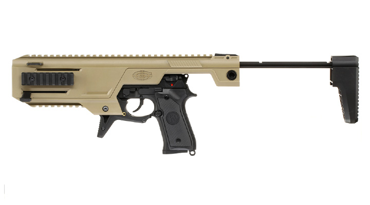 SRC SR92 / M92 SMG Carbine Conversion Kit Desert Tan Bild 1