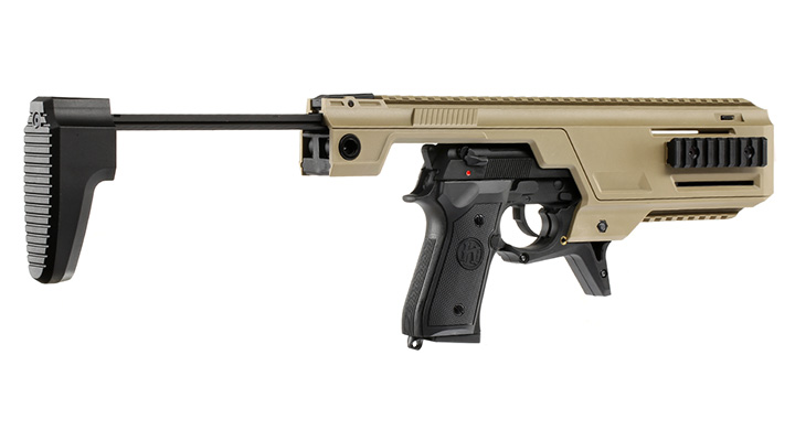 SRC SR92 / M92 SMG Carbine Conversion Kit Desert Tan Bild 3
