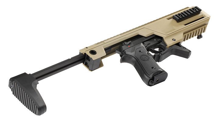 SRC SR92 / M92 SMG Carbine Conversion Kit Desert Tan Bild 4