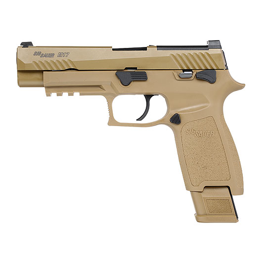 VFC Sig Sauer ProForce P320-M17 m. Metallschlitten Gas-Blow-Back 6mm BB Coyote Tan Bild 1