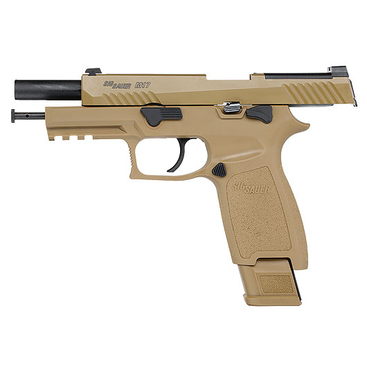 VFC Sig Sauer ProForce P320-M17 m. Metallschlitten Gas-Blow-Back 6mm BB Coyote Tan Bild 2