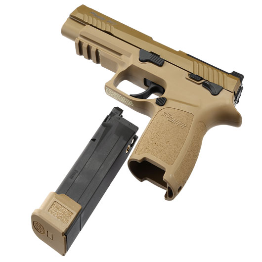 VFC Sig Sauer ProForce P320-M17 m. Metallschlitten Gas-Blow-Back 6mm BB Coyote Tan Bild 6