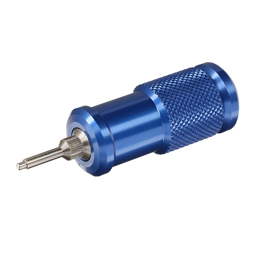 SRC Stahl Pin Opener / Pin Extractor f. Mini-Tam & Tam Stecker / Buchsen blau Bild 5