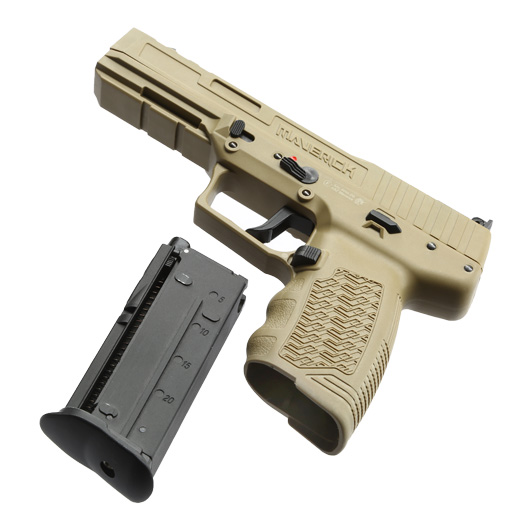 KLI Maverick Polymer GBB 6mm BB Desert Tan Bild 6