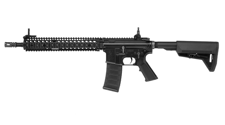 EMG Colt / Daniel Defense M4A1 RIS II Vollmetall S-AEG 6mm BB schwarz Bild 1
