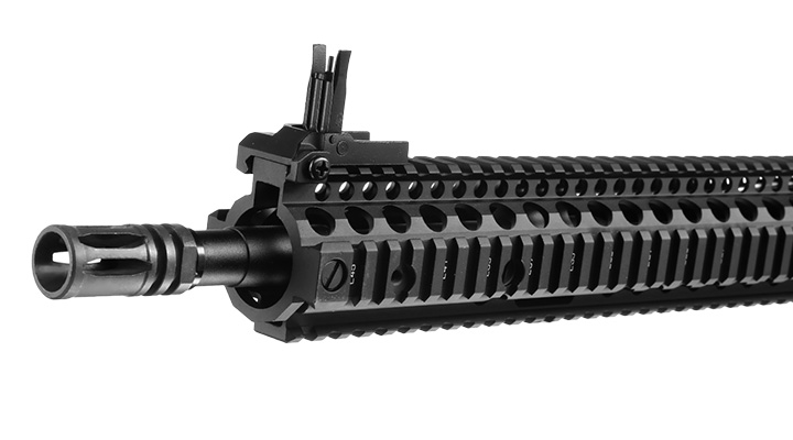 EMG Colt / Daniel Defense M4A1 RIS II Vollmetall S-AEG 6mm BB schwarz Bild 6