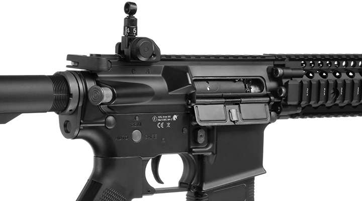 EMG Colt / Daniel Defense M4A1 RIS II Vollmetall S-AEG 6mm BB schwarz Bild 8