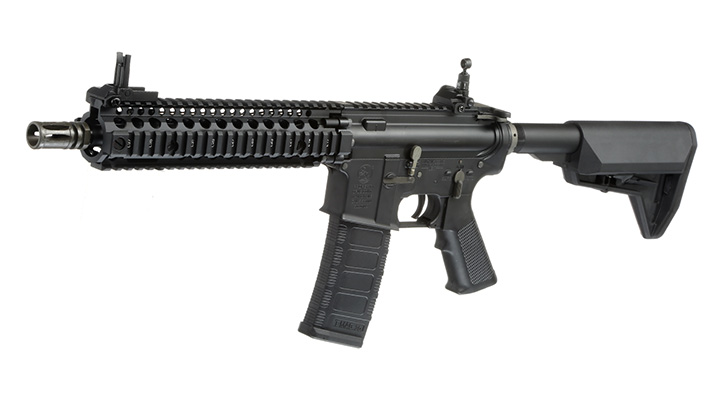 EMG Colt / Daniel Defense MK18 MOD1 Vollmetall S-AEG 6mm BB schwarz