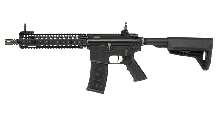 EMG Colt / Daniel Defense MK18 MOD1 Vollmetall S-AEG 6mm BB schwarz Bild 1