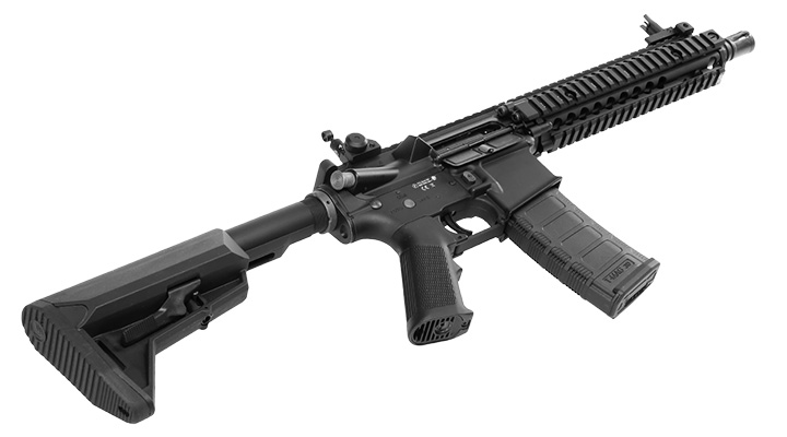 EMG Colt / Daniel Defense MK18 MOD1 Vollmetall S-AEG 6mm BB schwarz Bild 5