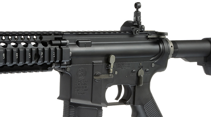 EMG Colt / Daniel Defense MK18 MOD1 Vollmetall S-AEG 6mm BB schwarz Bild 7