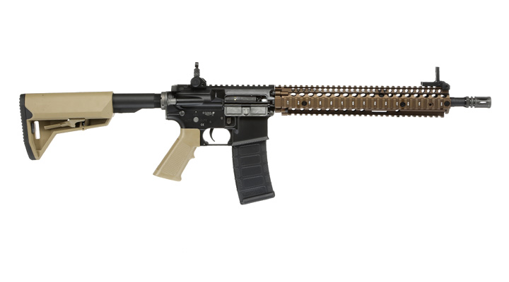 EMG Colt / Daniel Defense M4A1 RIS II Vollmetall S-AEG 6mm BB Dualtone Bild 2