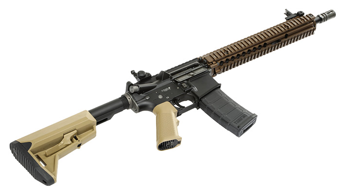 EMG Colt / Daniel Defense M4A1 RIS II Vollmetall S-AEG 6mm BB Dualtone Bild 5