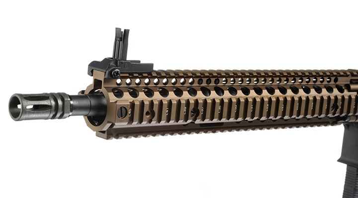 EMG Colt / Daniel Defense M4A1 RIS II Vollmetall S-AEG 6mm BB Dualtone Bild 6