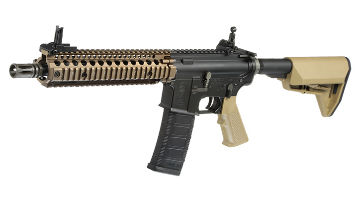 EMG Colt / Daniel Defense MK18 MOD1 Vollmetall S-AEG 6mm BB Dualtone