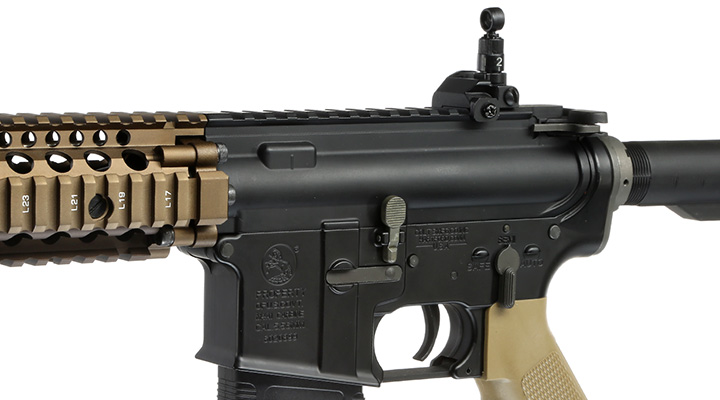 EMG Colt / Daniel Defense MK18 MOD1 Vollmetall S-AEG 6mm BB Dualtone Bild 7