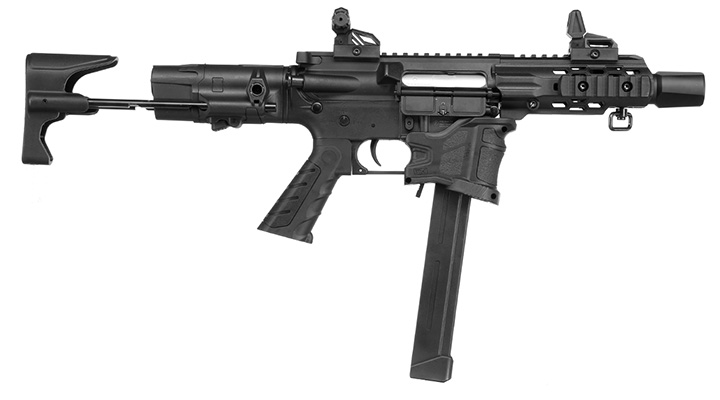 SRC SR4 Falcon-Z Polymergeh�use Mosfet GEN4 S-AEG 6mm BB schwarz Bild 2