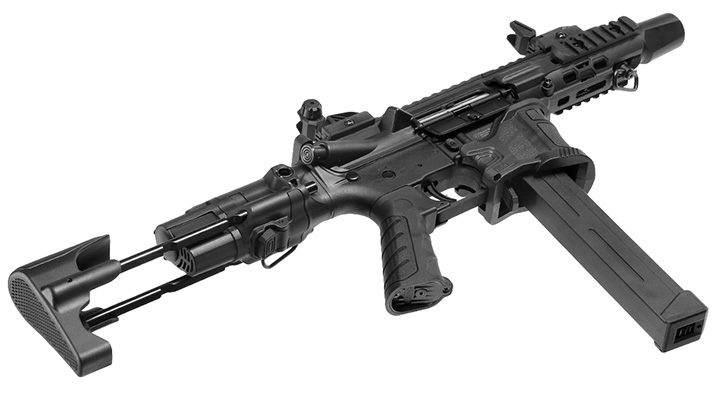 SRC SR4 Falcon-Z Polymergeh�use Mosfet GEN4 S-AEG 6mm BB schwarz Bild 5