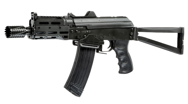 APS AKS-74U Ghost Patrol Compact Vollmetall BlowBack S-AEG 6mm BB schwarz
