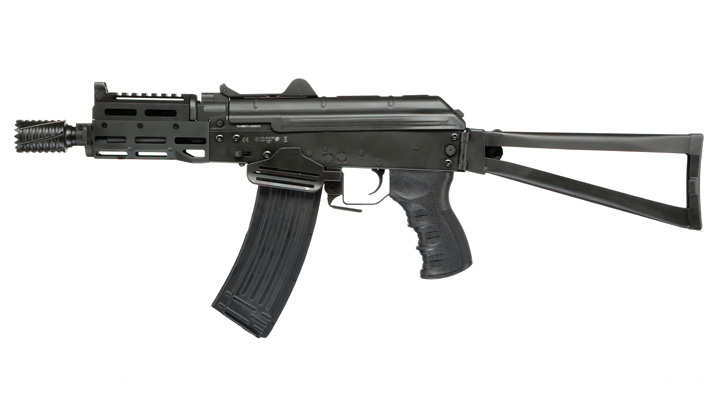 APS AKS-74U Ghost Patrol Compact Vollmetall BlowBack S-AEG 6mm BB schwarz Bild 1